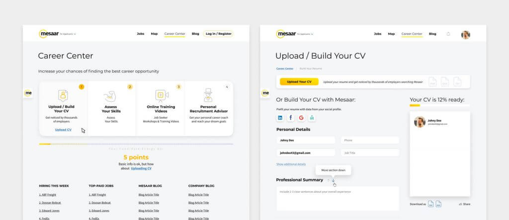 web portal vs website